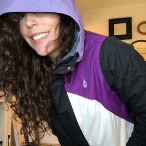 Women’s Volcom Ski Snow Jacket medium purple
